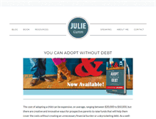 Tablet Screenshot of juliegumm.com